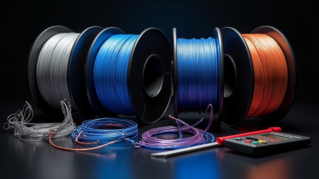 conductive filament performance comparison