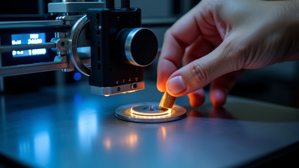 adjust temperature and speed