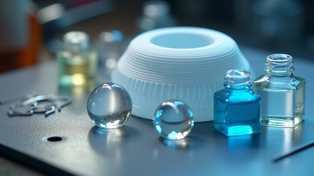 chemical smoothing with dichloromethane