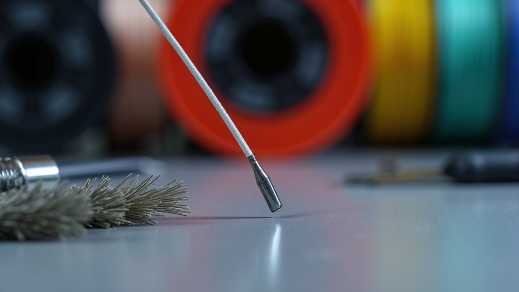 clog removal with filaments