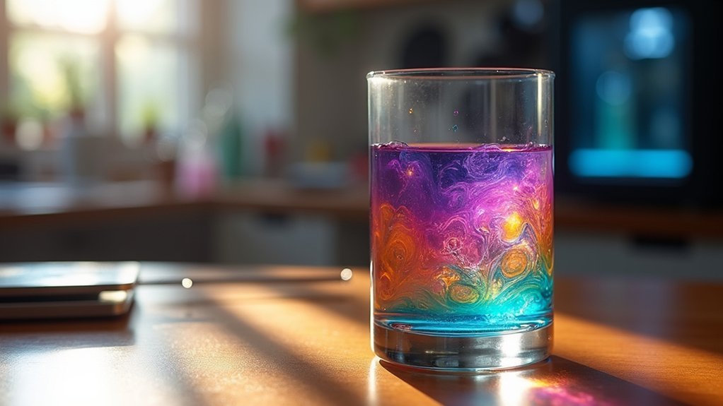 custom colored resin mixing