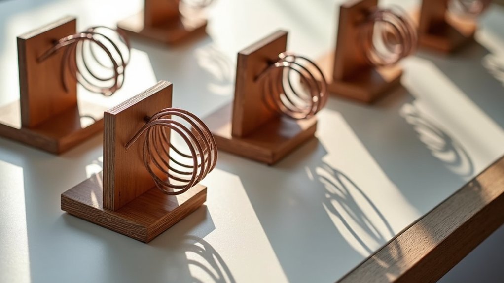 customizable wood metal organizers