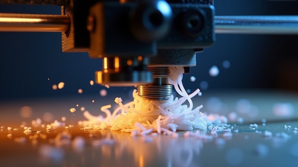 extruder feeding problem signs