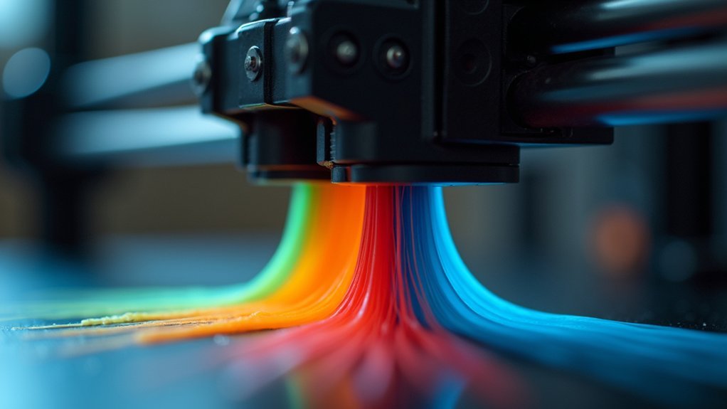 extruder flow rate balancing