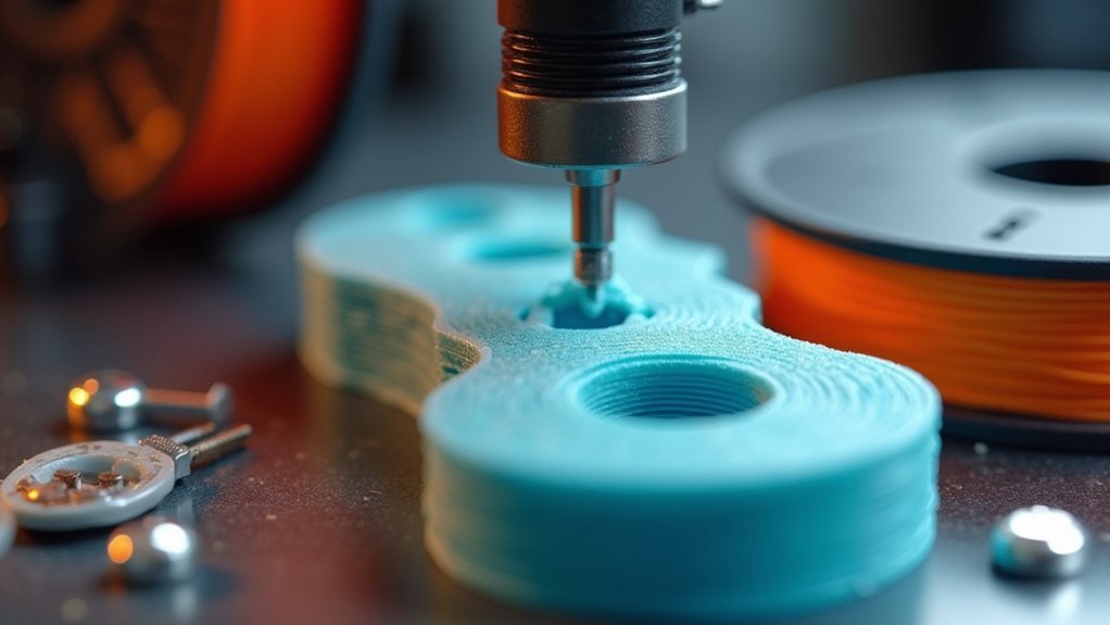 extrusion techniques for hole closure