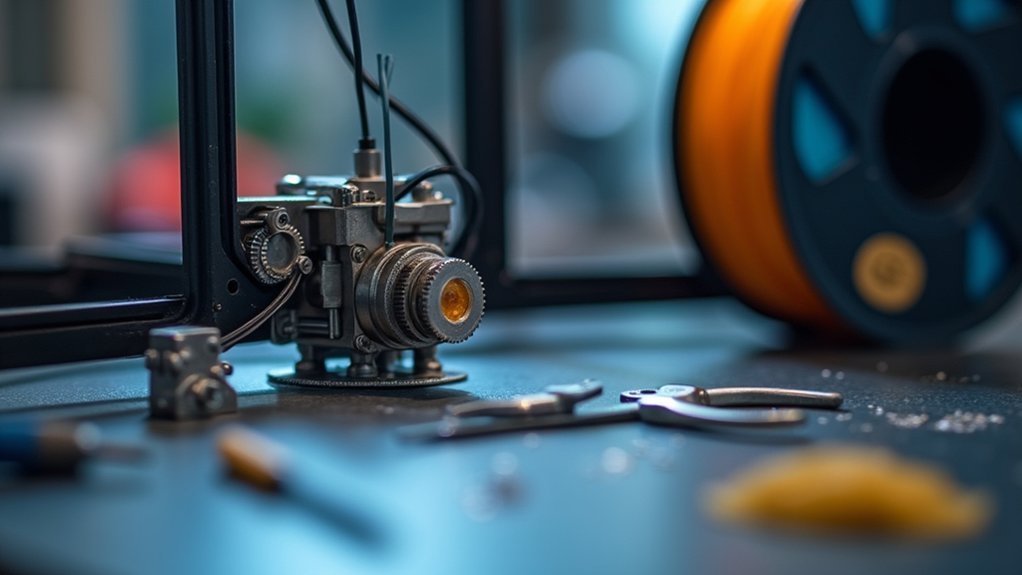 fixing extruder feeding problems