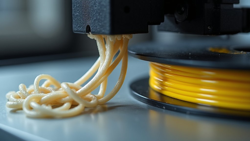 flexible filament feeding problems