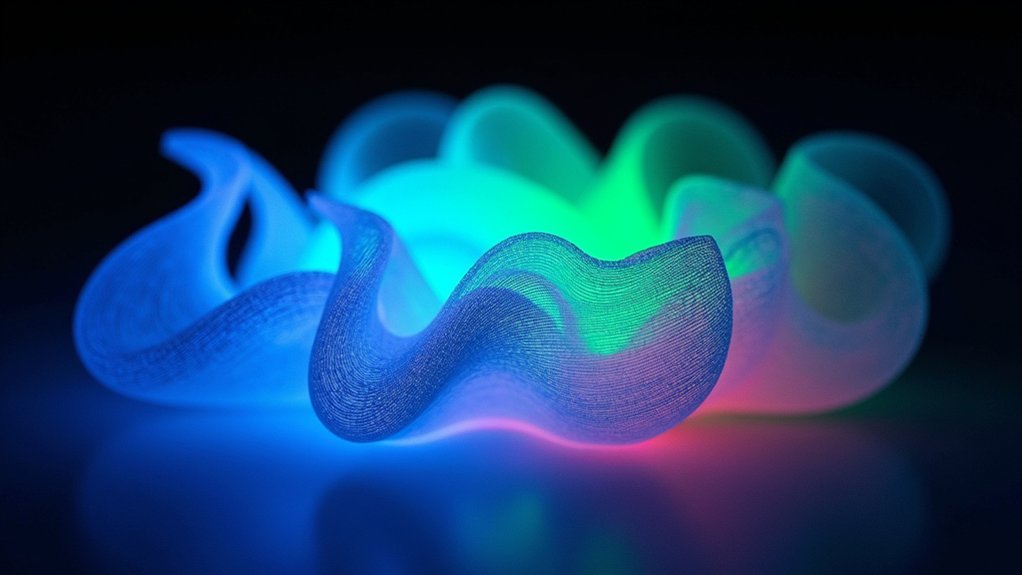 glow in dark 3d printing technology