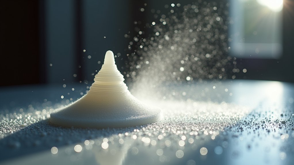 hairspray enhances 3d adhesion