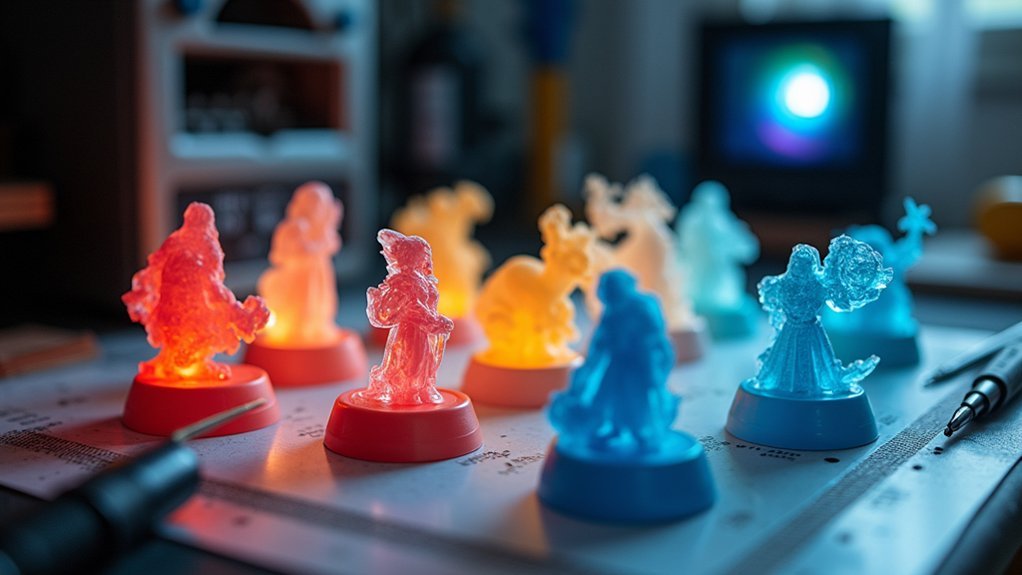 hollowing drainage holes support