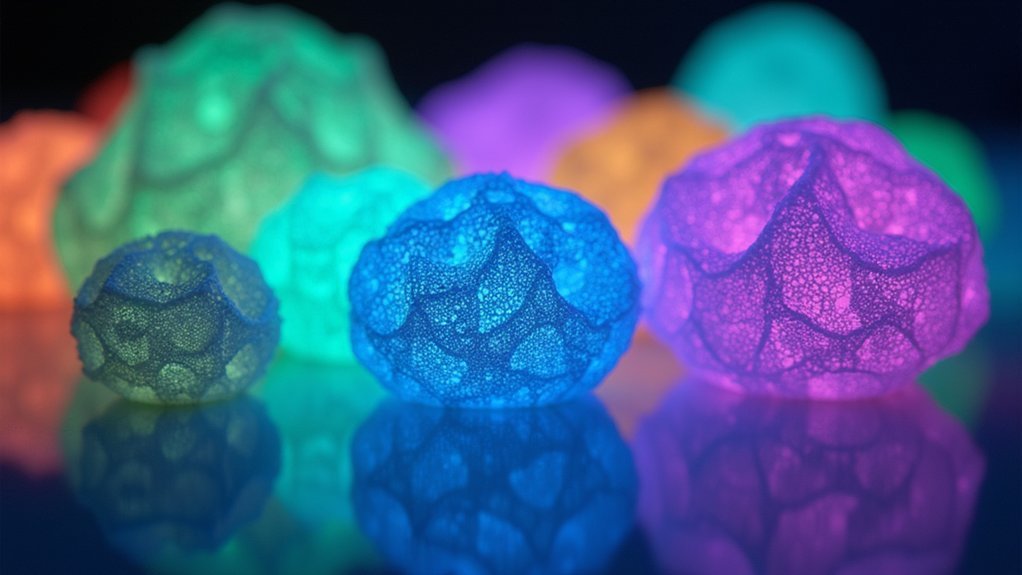 luminous 3d printing filaments