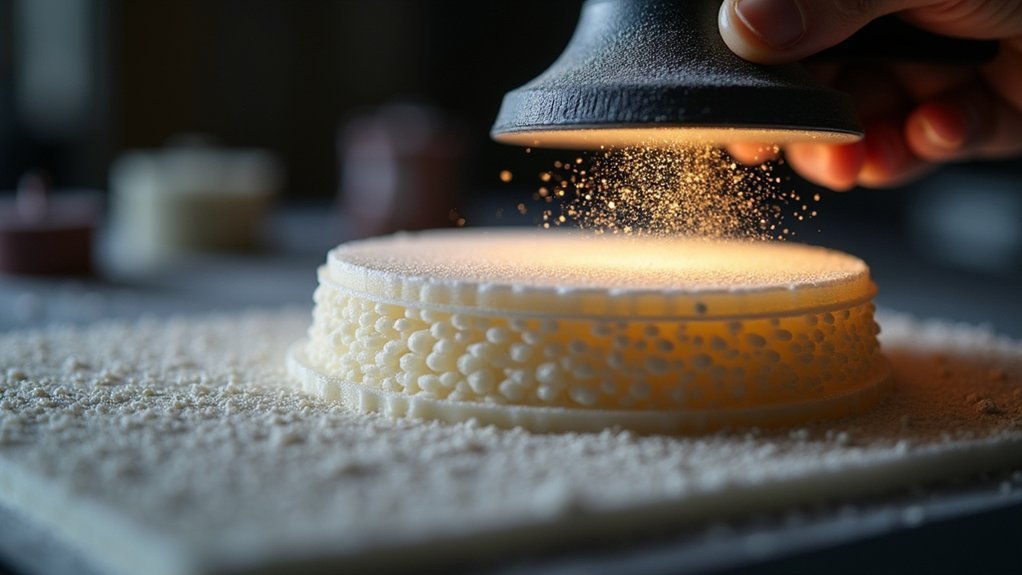 mechanical sanding for precision