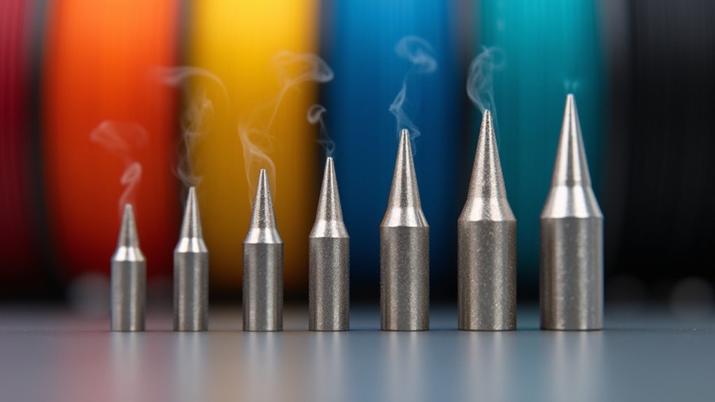 nozzle diameter impacts efficiency