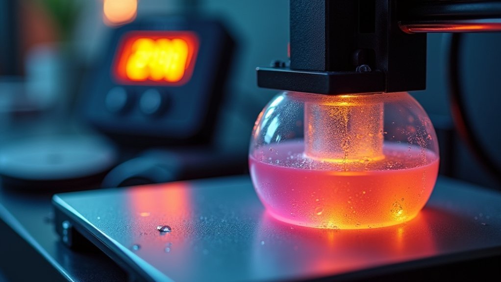 optimal resin printing temperature