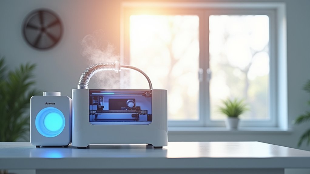 safe resin printing ventilation