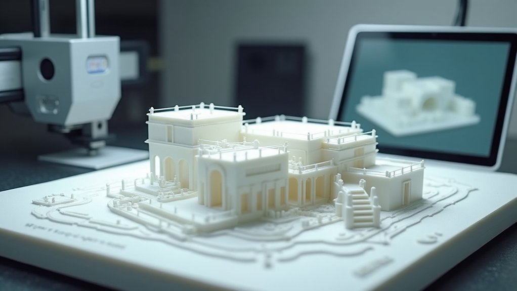 sla printing architectural models