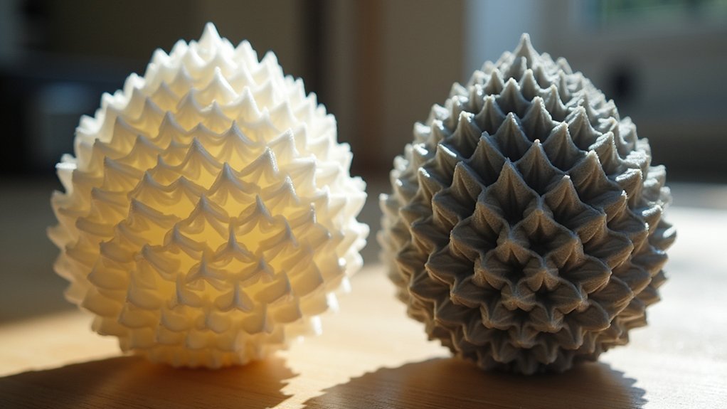 support density influences printing quality