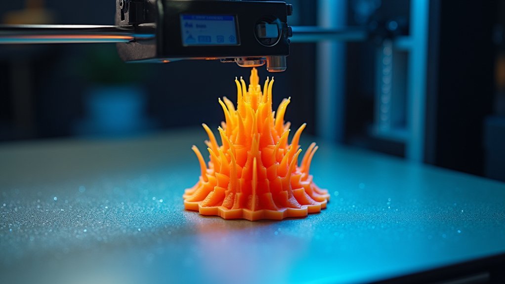 support structures for adhesion