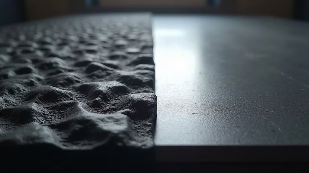 surface texture influences adhesion