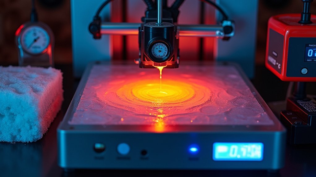 temperature affects resin viscosity