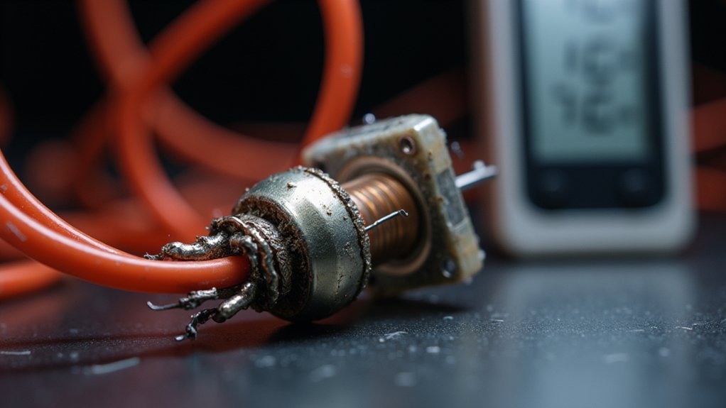 thermistor failure warning signs