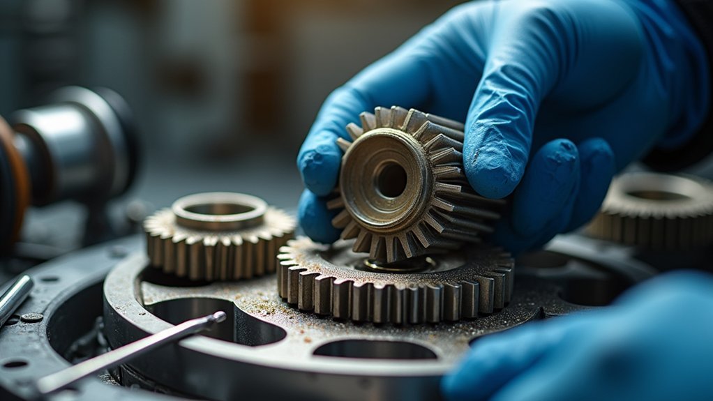 thorough feeder gear cleaning