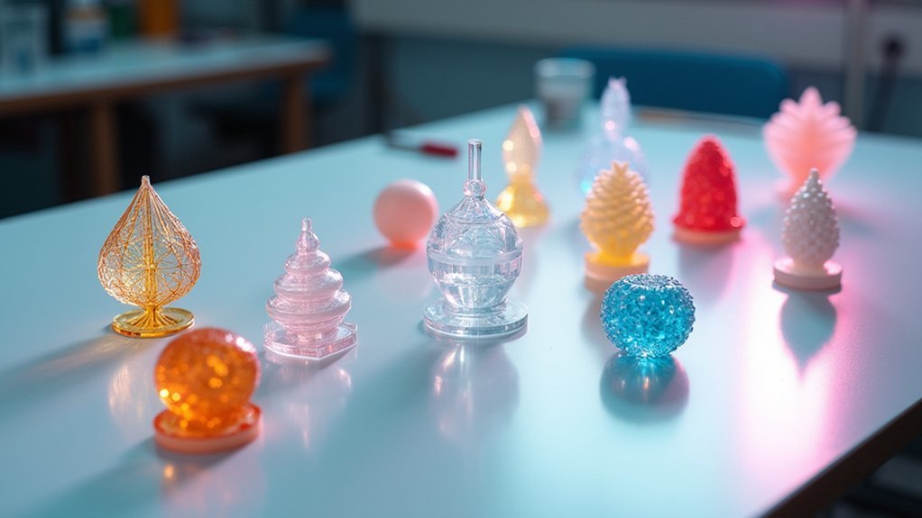 transparent 3d print finishing techniques