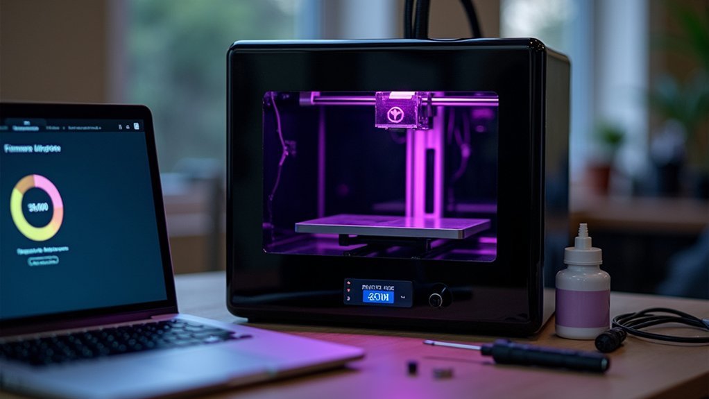 update resin printer firmware