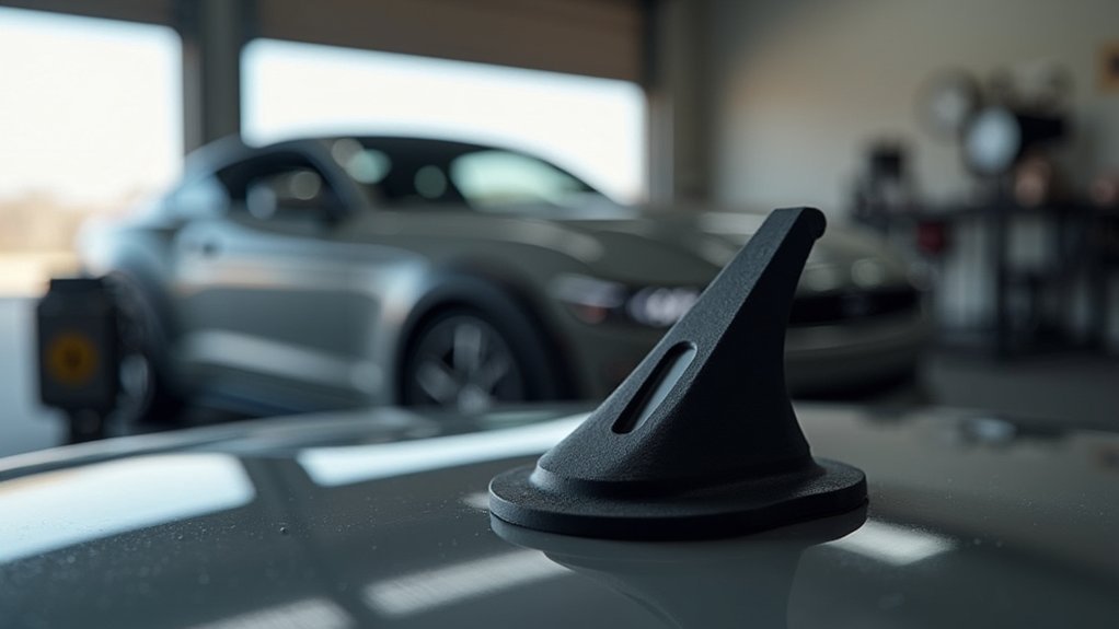 3d printed antenna mount testing