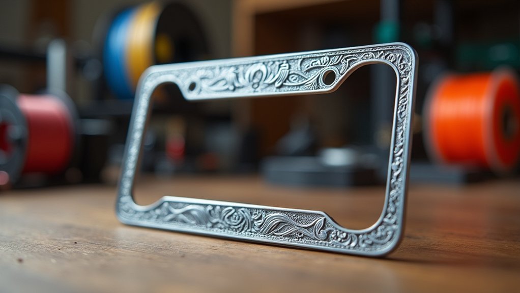 3d printed license plate frames