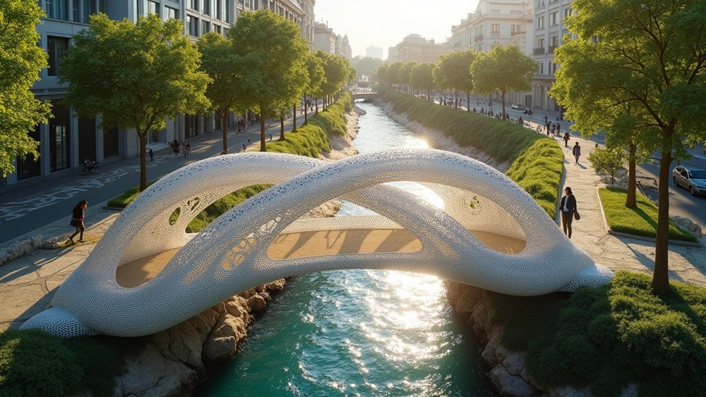 3d printed pedestrian bridge