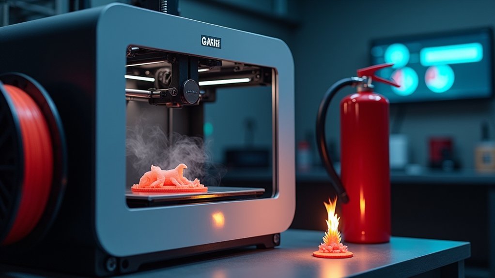 3d printer fire safety