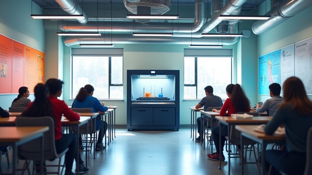 classroom 3d printer ventilation standards