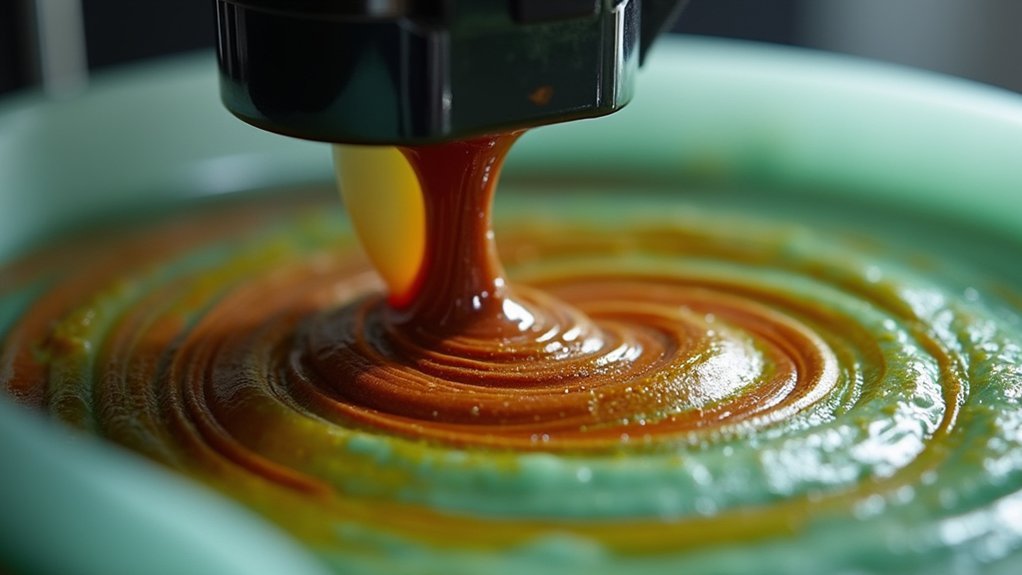 clay enhanced food ink rheology