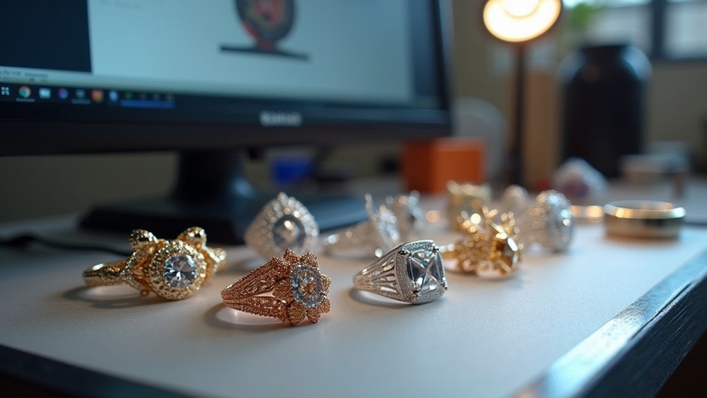 custom 3d printed rings