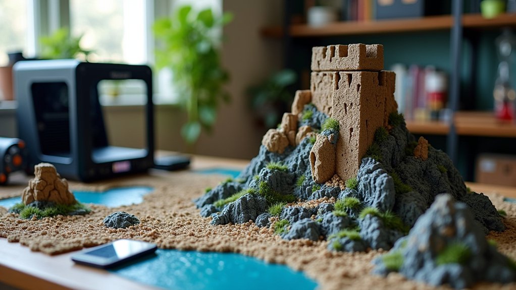 custom terrain design features