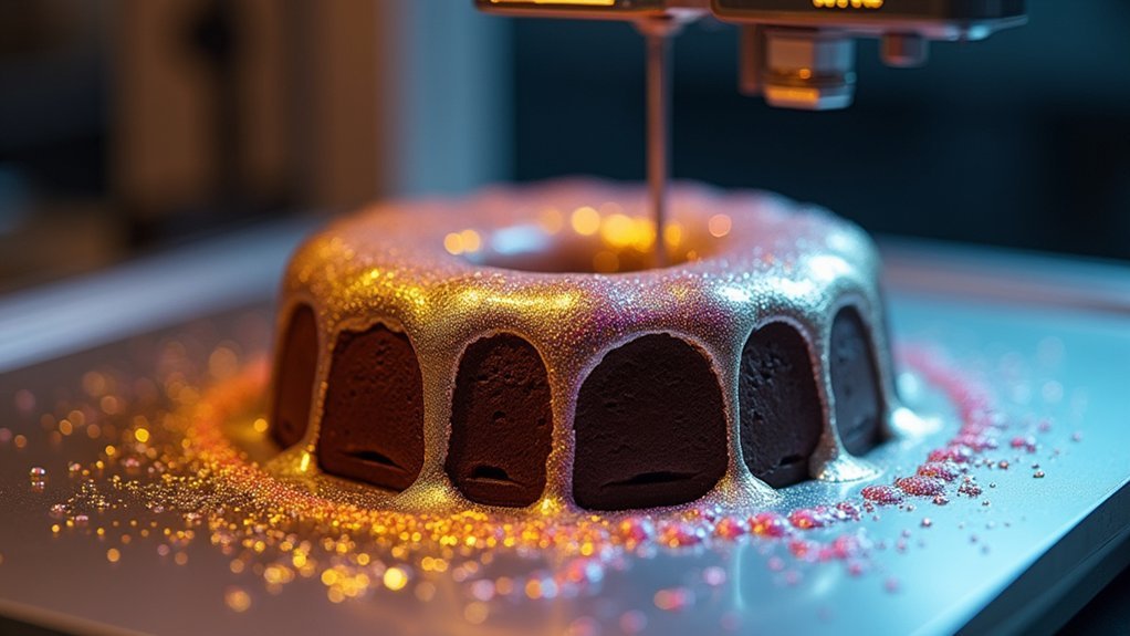 edible metals enhance food printing
