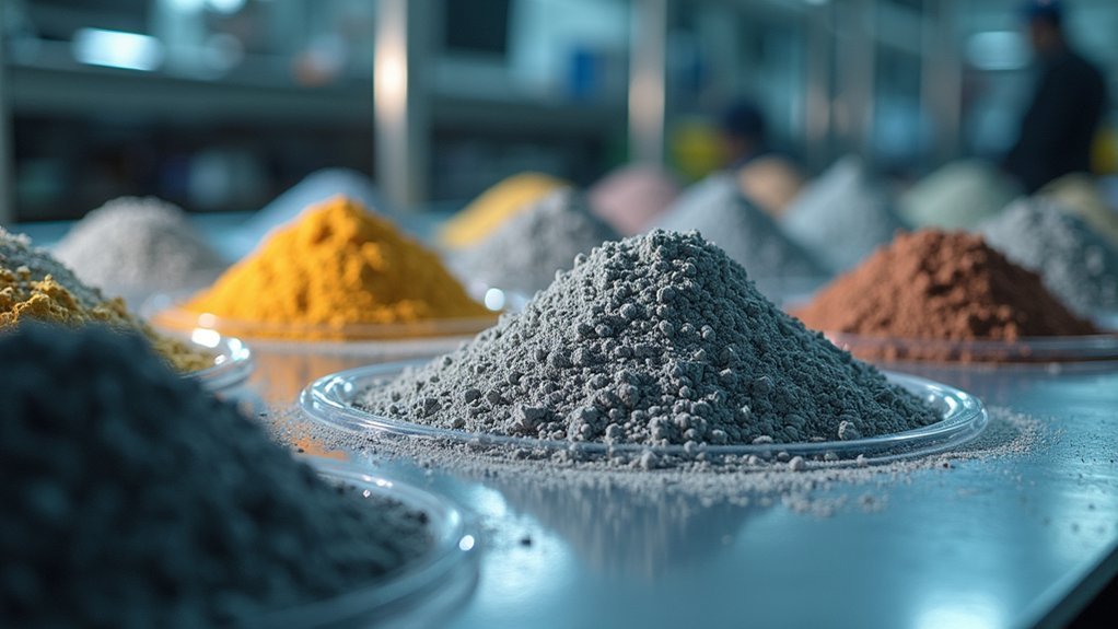 effective metal powder segregation