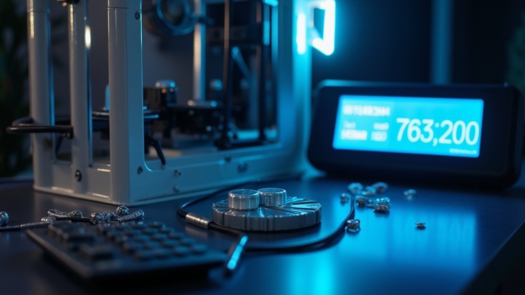 electricity costs for printing