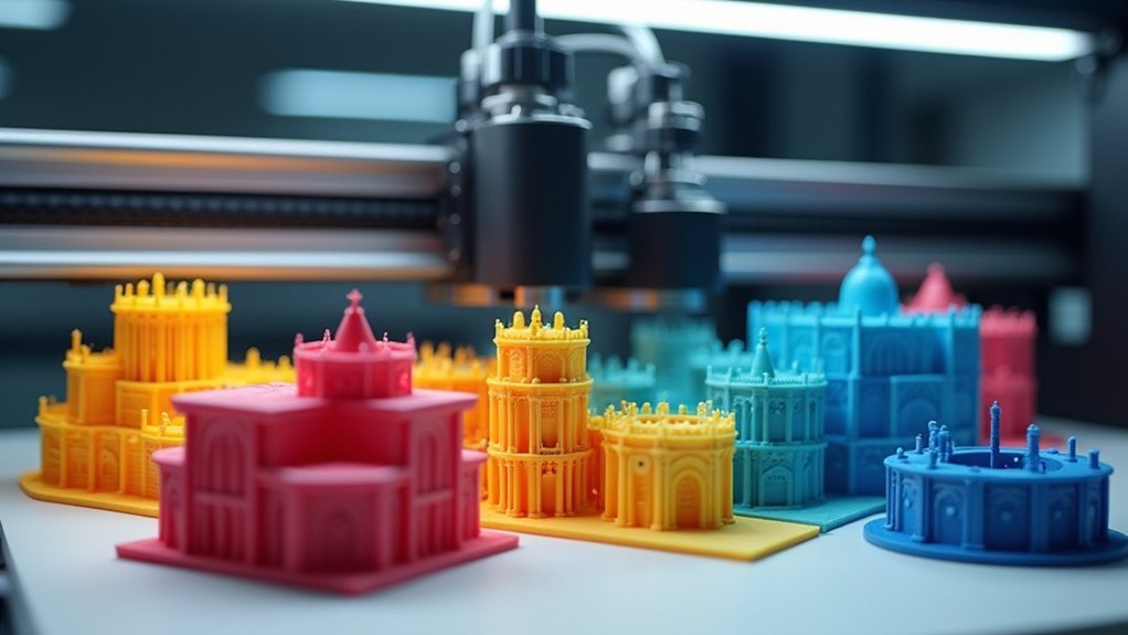 full color architectural models