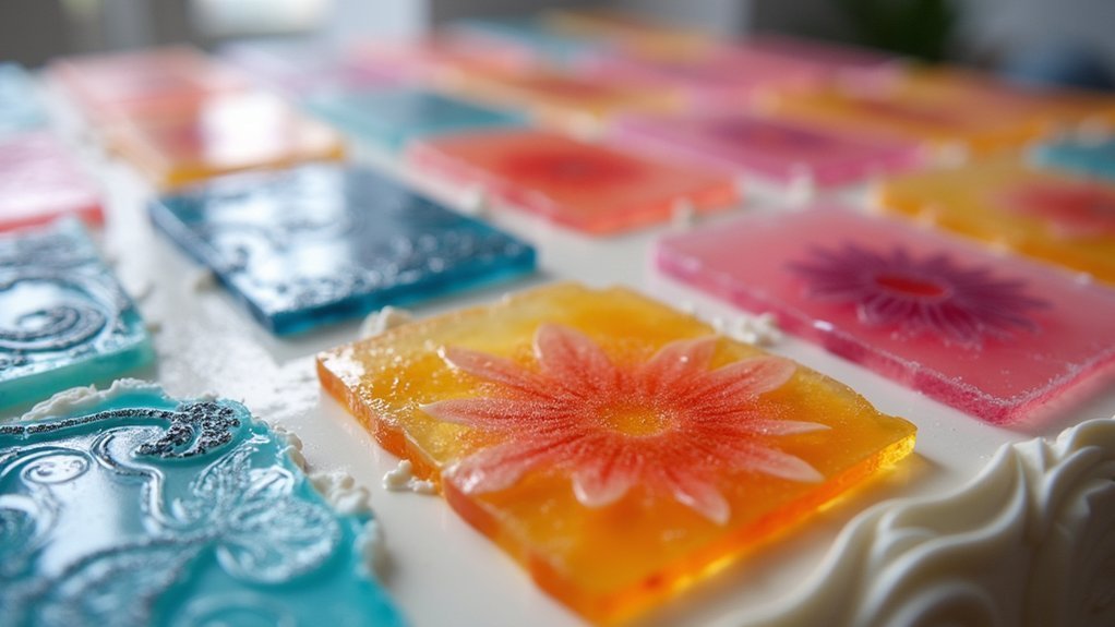 high resolution gelatin printing