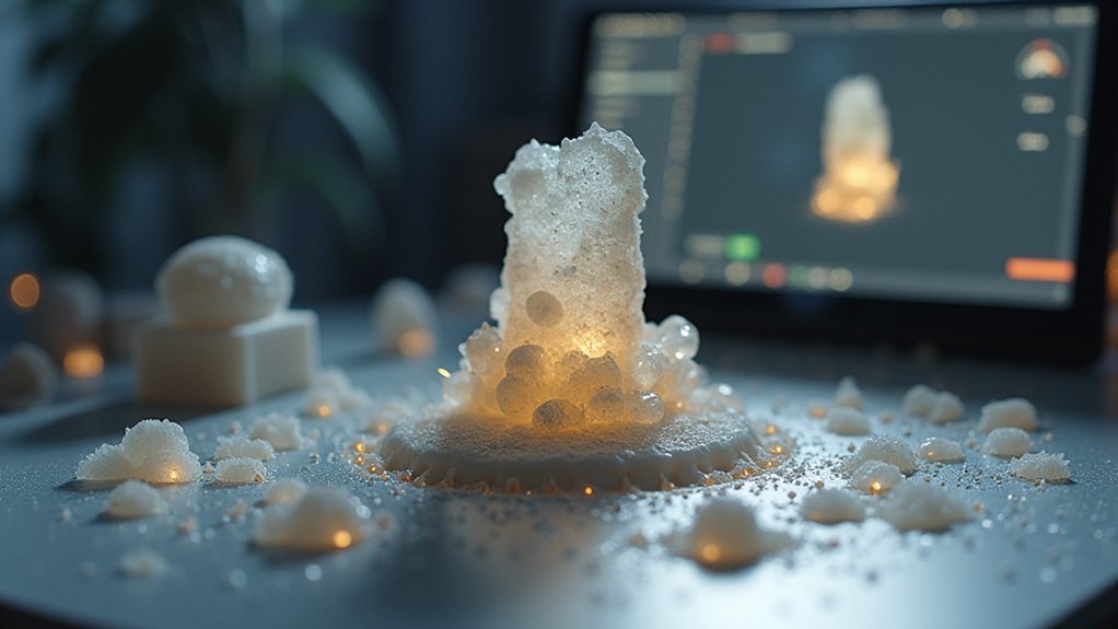 hollow miniatures with drainage