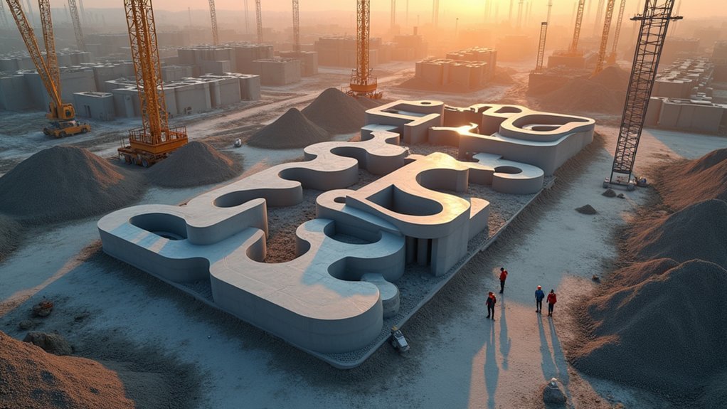 infrastructure 3d printing applications