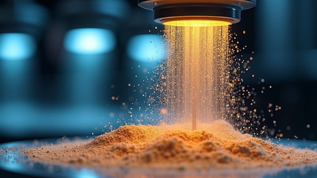metal powder flow testing