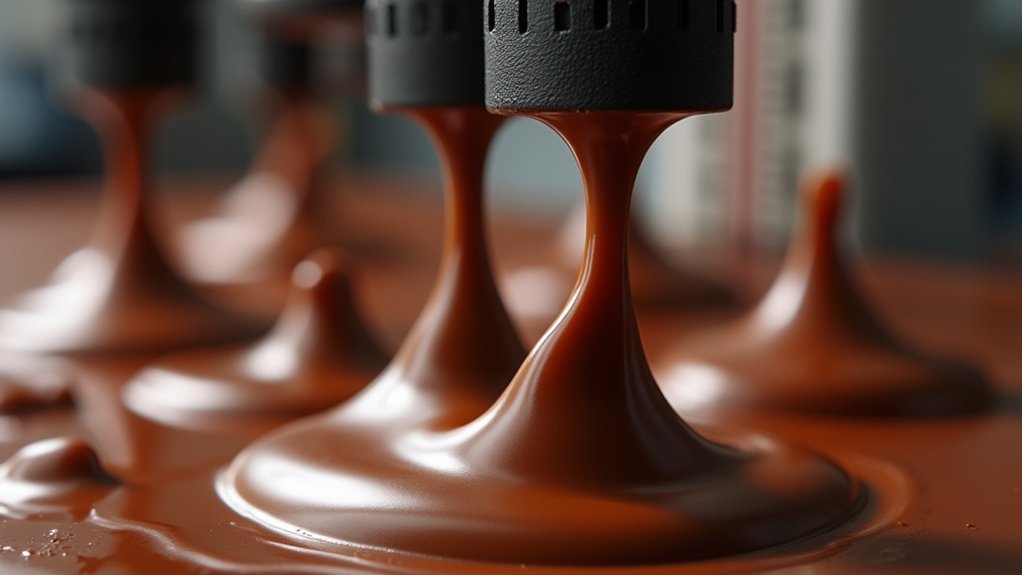 optimal chocolate printing temperature