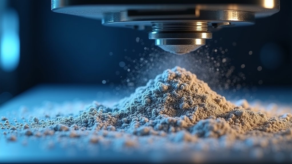 powder flow impacts quality