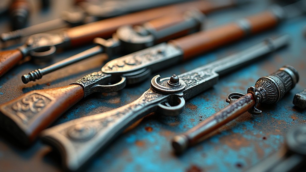 precision in miniature weapons