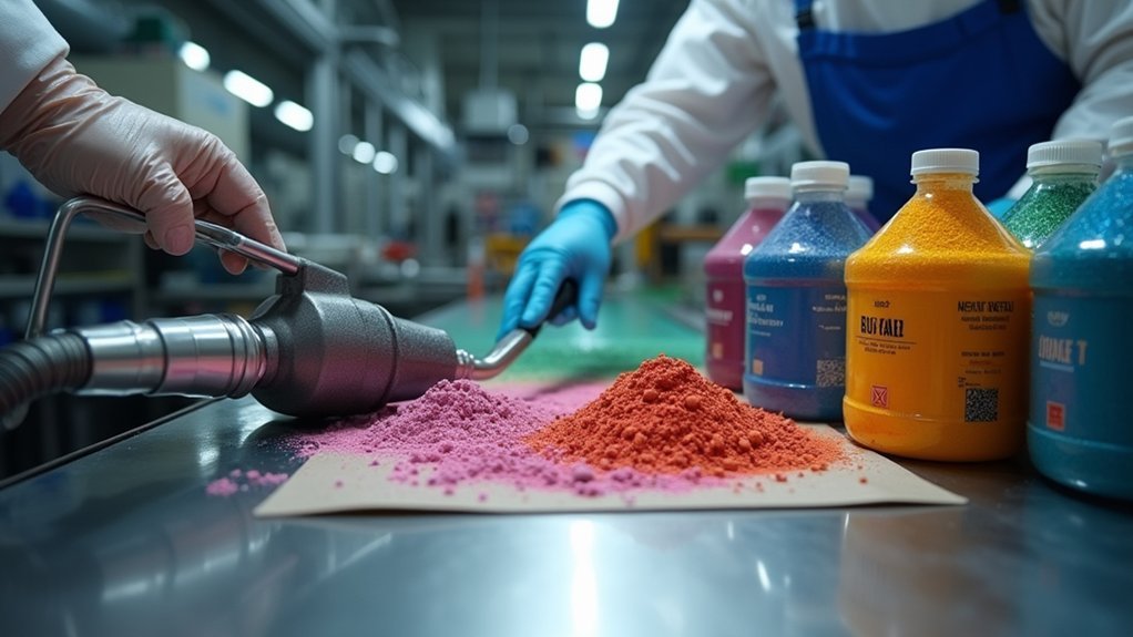 preventing metal powder contamination