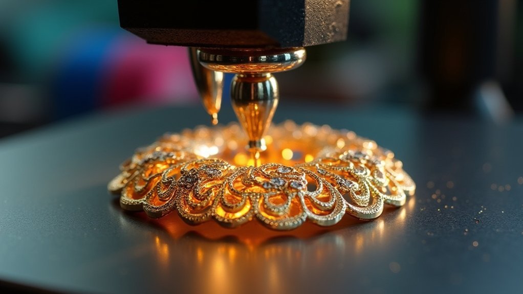 printing jewelry with filaments