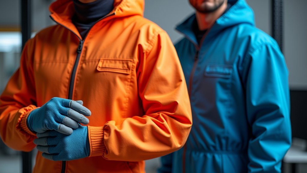 protective coveralls for safety